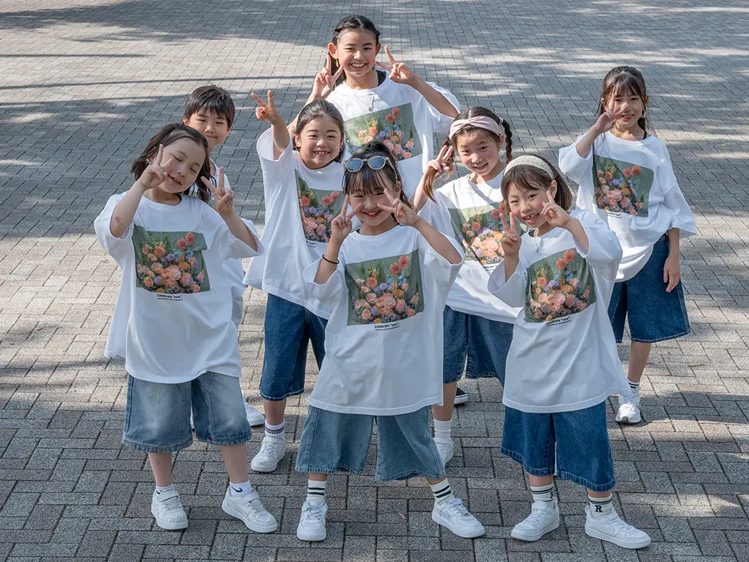 フラワーTシャツ『Celebrate “now”. 』Tida Flower by TOKYO FANTASTIC 10周年記念モデル
