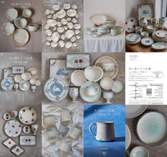 白と青のうつわ展 8/2-8/16, 2025｜ご来店の御礼と夏の余韻