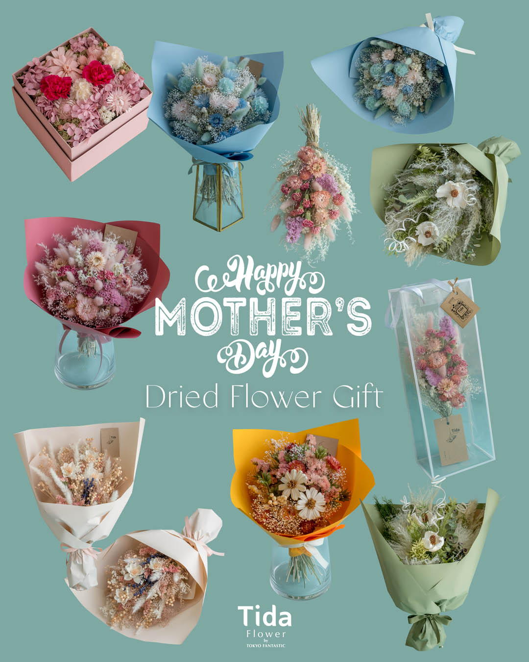 母の日に贈るドライフラワーギフト7選【2026年版】